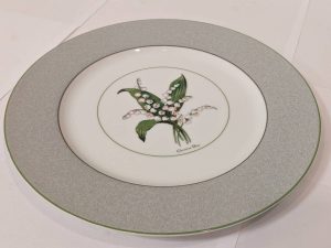 Dior,クリスチャンディオール,MILLY-LA-FORET,ミリラフォーレ,大皿,食器,プレート,スズラン,鈴蘭,花柄,飾り皿