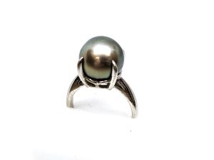 パール,プラチナ,リング