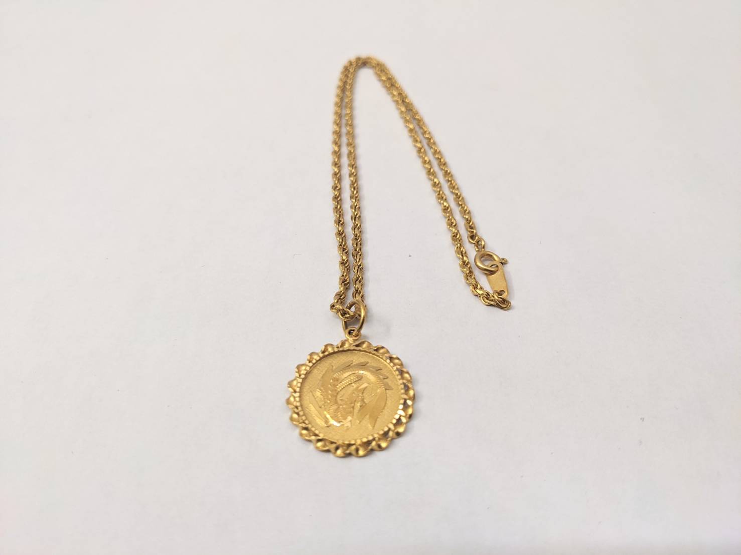 金貨,ネックレス,K18