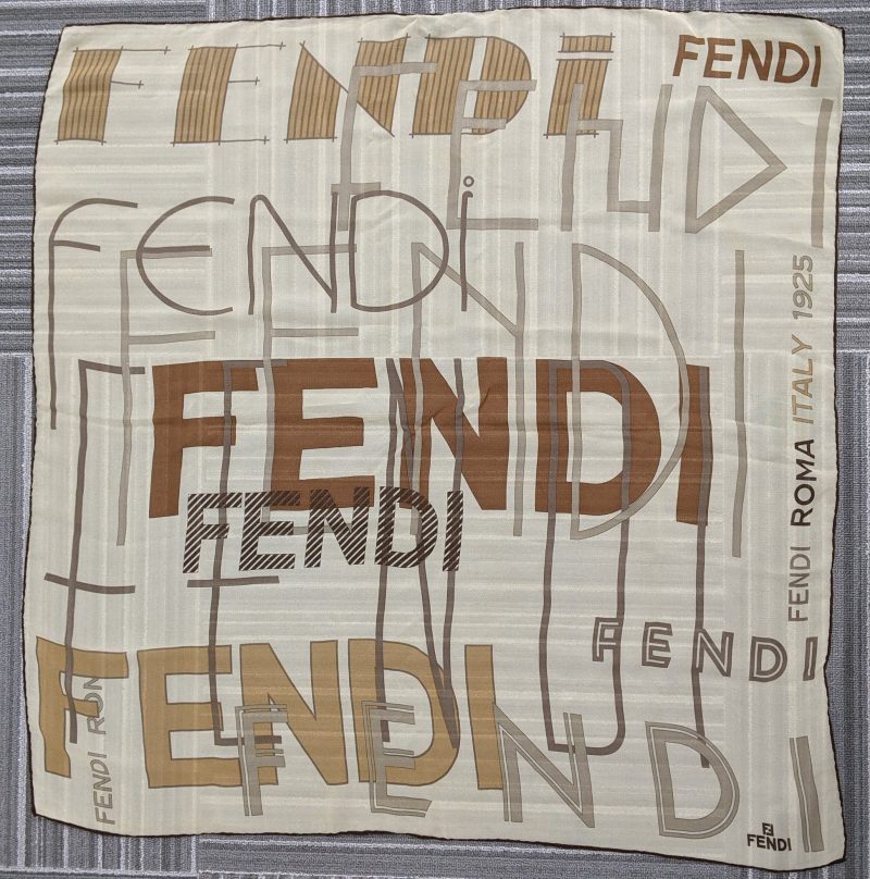 FENDI,スカーフ,シルク