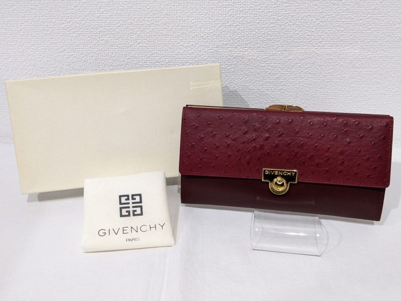GIVENCHY,オーストリッチ,長財布