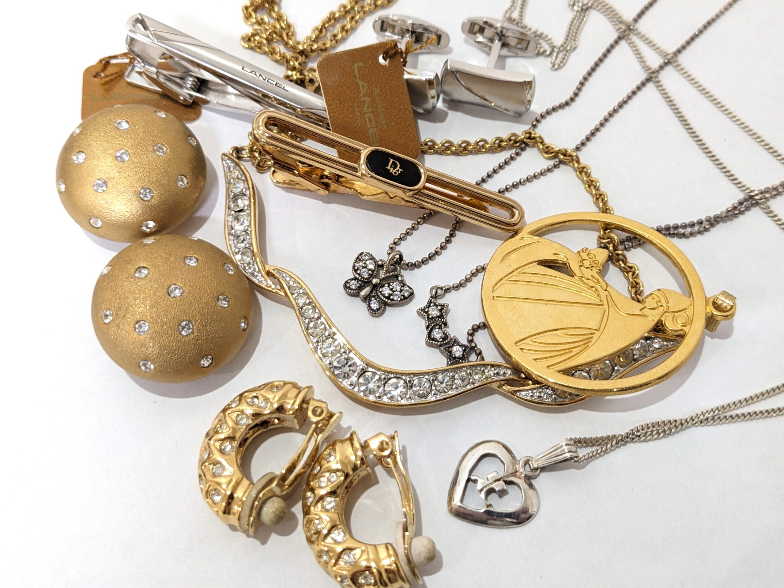 メッキアクセサリー,ネックレス,ピアス