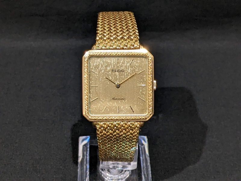 RADO,ゴールド文字盤,時計