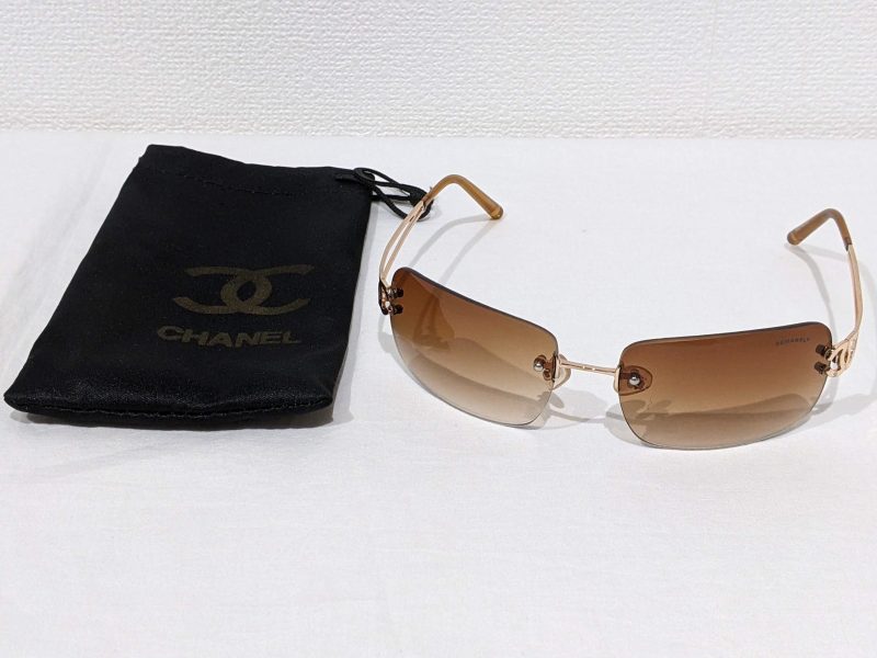 CHANEL,サングラス,ブラウン系