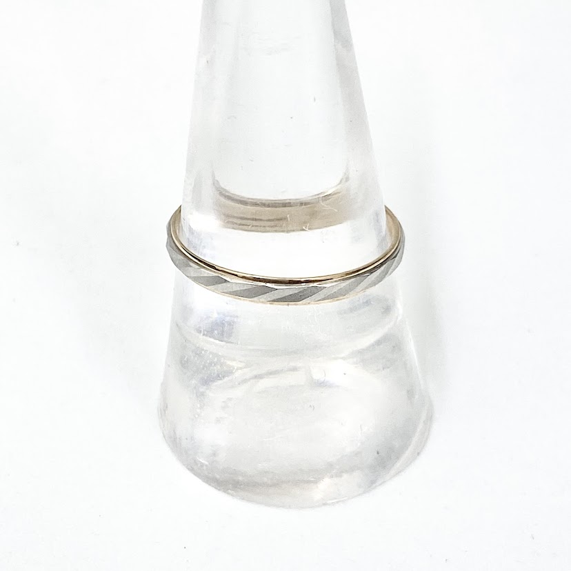 K18/Pt900,コンビリング,貴金属