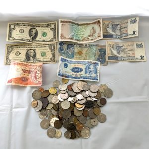 古銭, 外国銭, 海外紙幣