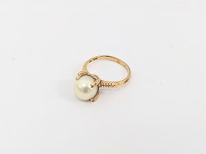 K18,リング,パール