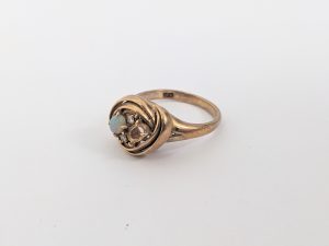 K18,リング,石