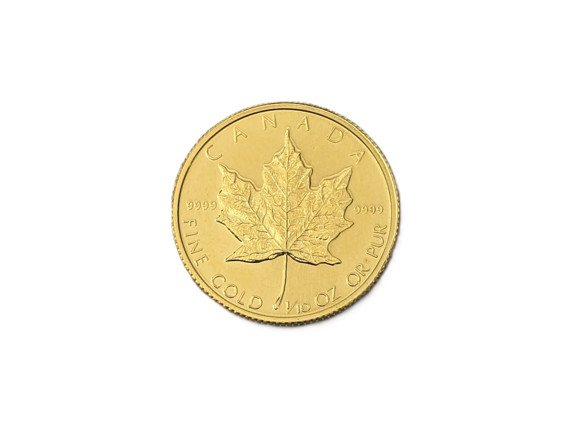 金貨,メイプルリーフ,K24