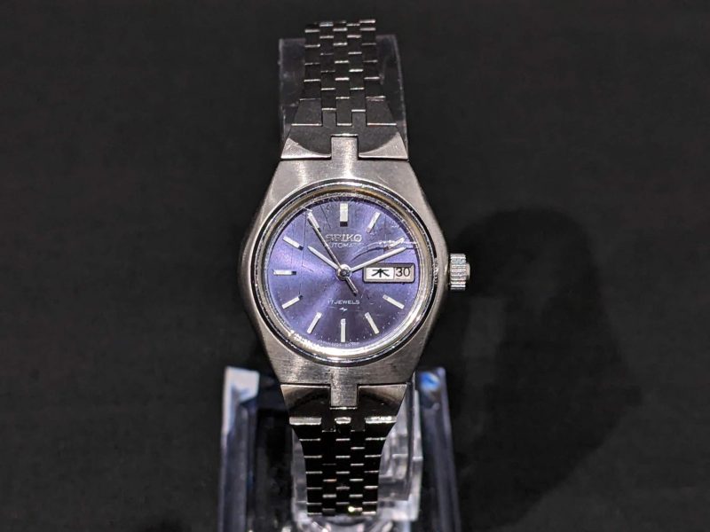 SEIKO,自動巻き,ネイビー文字盤