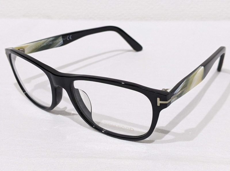 TOM FORD,ブラック×マーブル,メガネ