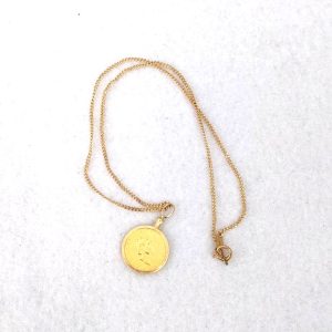 金貨,K18,ネックレス
