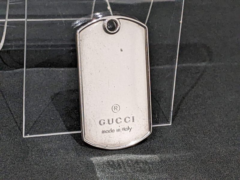 GUCCI,ドッグタグ,925