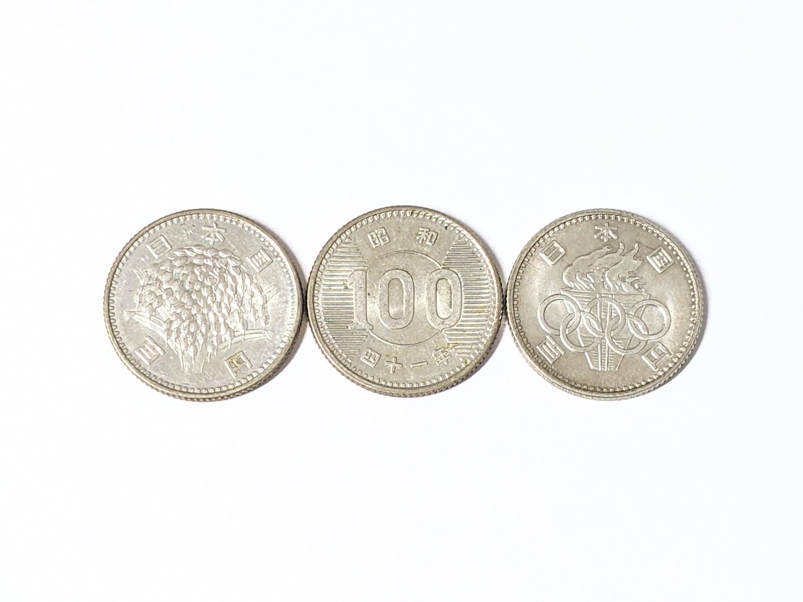 100円銀貨,古銭,硬貨