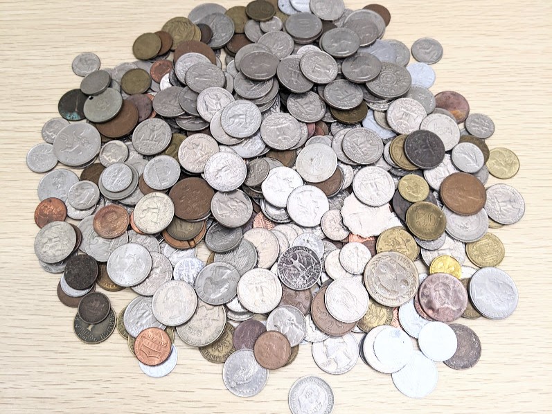 外国銭,土気買取,海外のお金