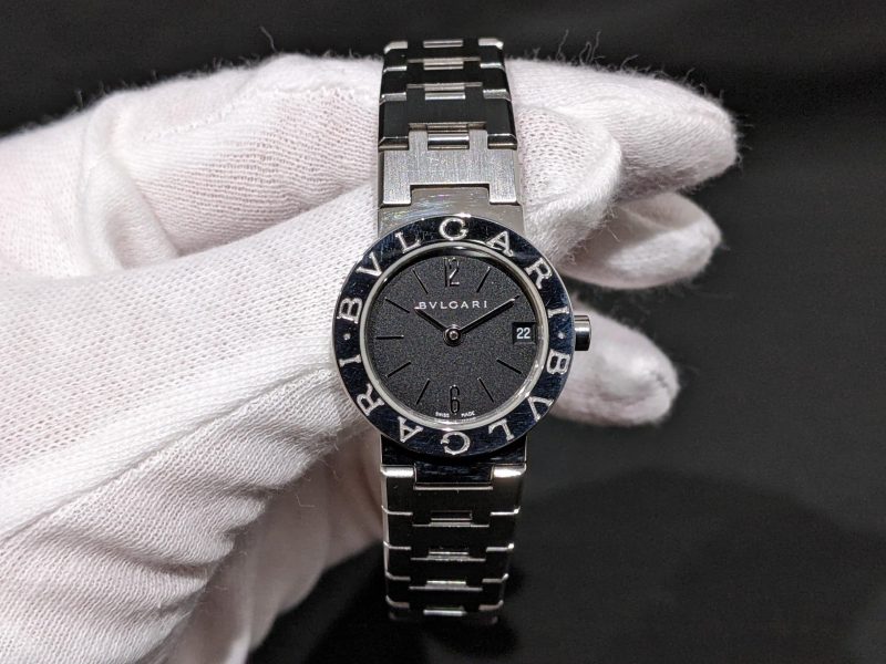 BVLGARI,時計,黒文字盤
