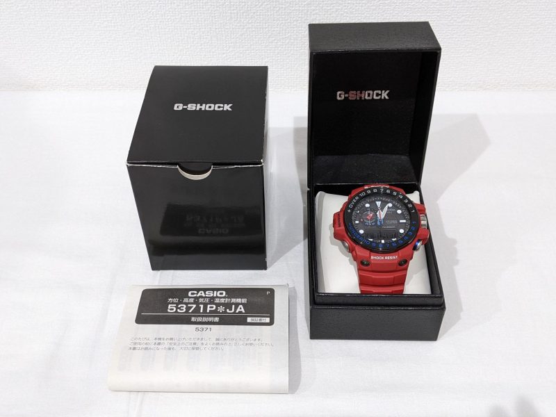 G-SHOCK,タフソーラー,レッド
