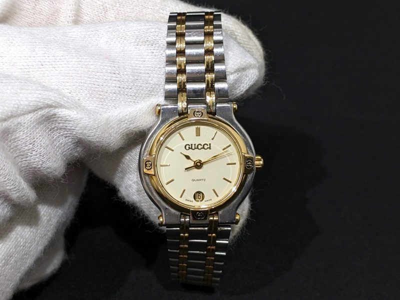 GUCCI,時計,アイボリー文字盤