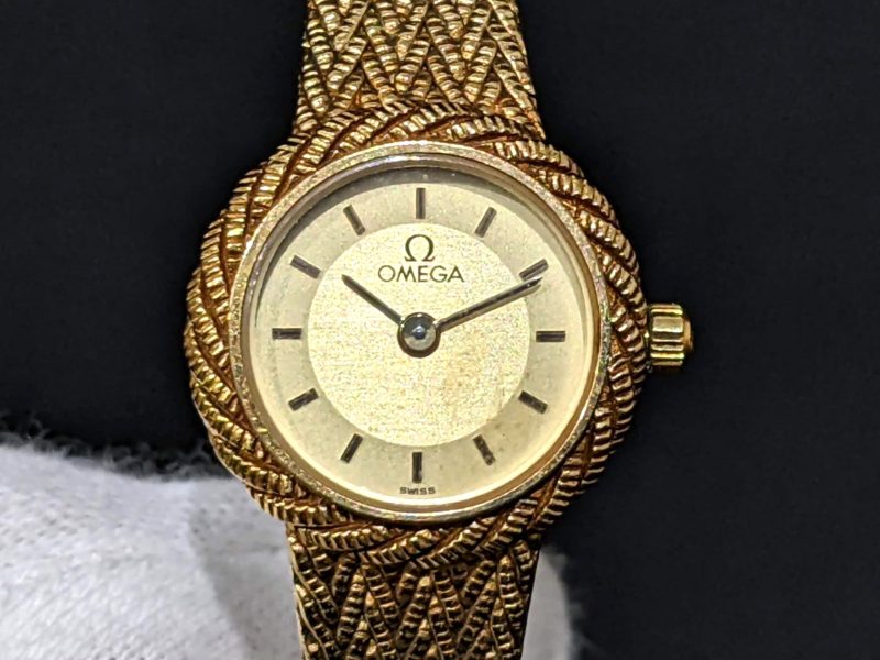 OMEGA,メッシュベルト,レディース
