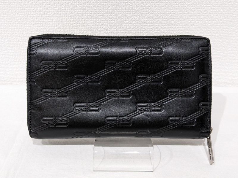 BALENCIAGA 長財布  黒 レザー　バレンシアガ　財布　メンズ　ブラック BALENCIAGA バレンシアガ 長財布 メンズ - 買取実績 | 【買取
