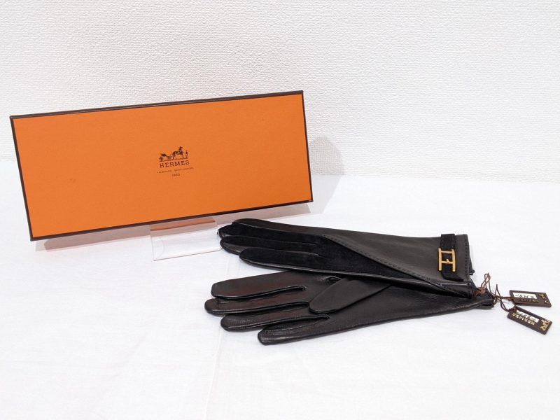 HERMES,グローブ,H金具