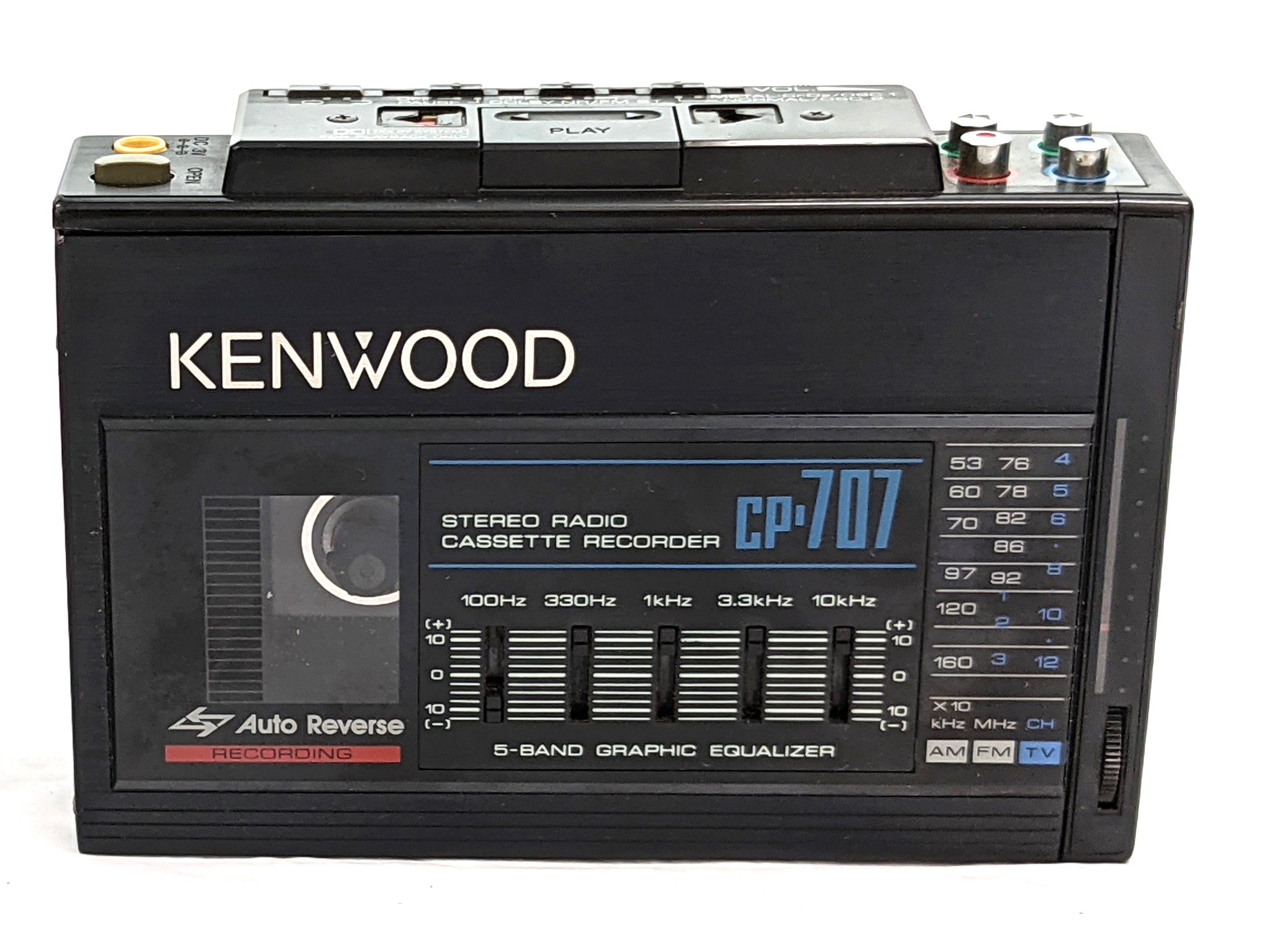 KENWOOD,カセットレコーダー,ステレオラジオ