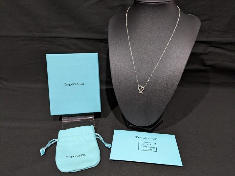 TIFFANY,ラビングハート,ネックレス