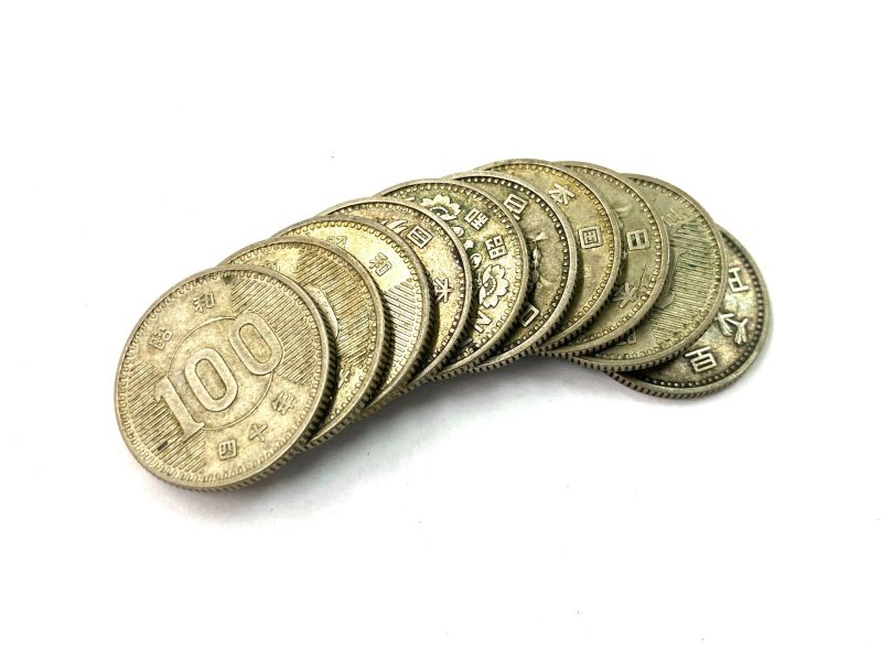 記念硬貨,100円,銀貨