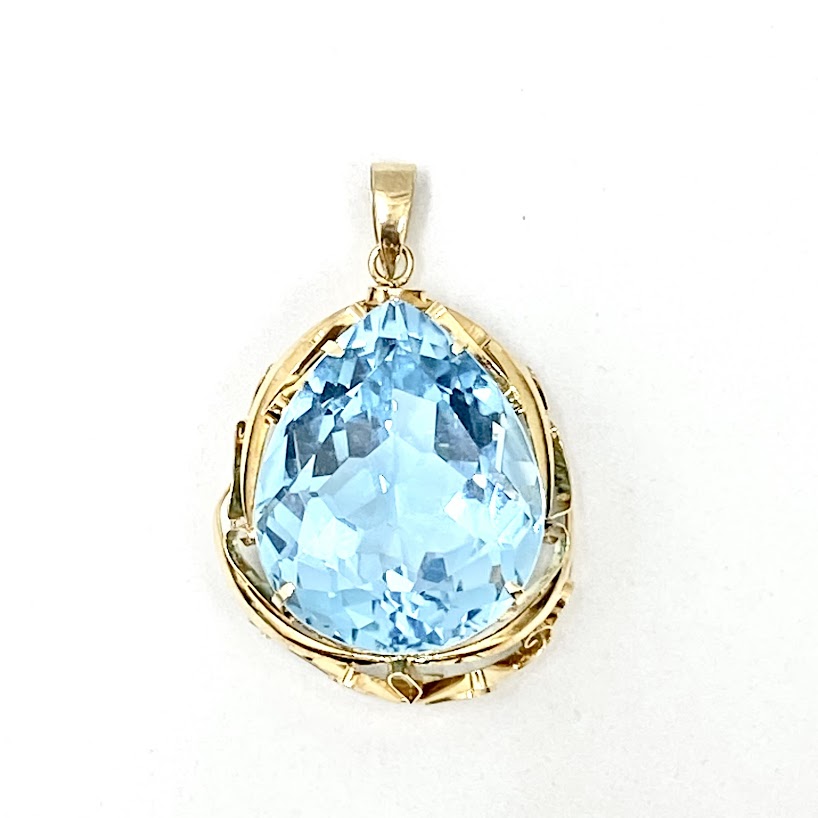 K18ペンダント,18金,色石