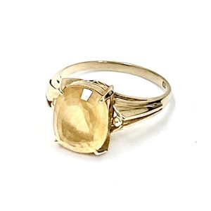 K18石付リング,18金,指輪