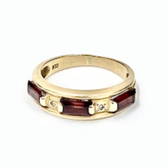 K18色石リング,色石,18金