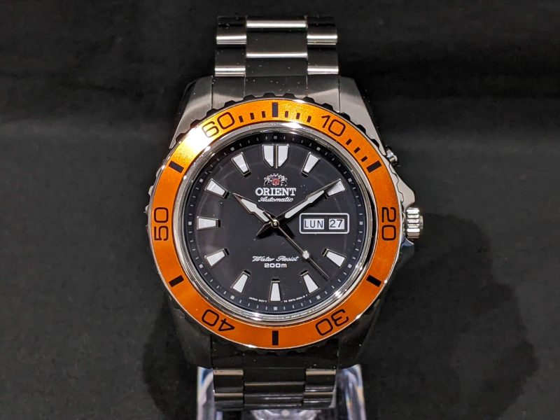 ORIENT,MAKO,オレンジベゼル