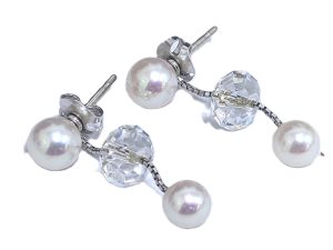 タサキ,パール,ピアス
