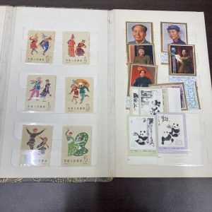 中国切手,毛沢東,パンダ