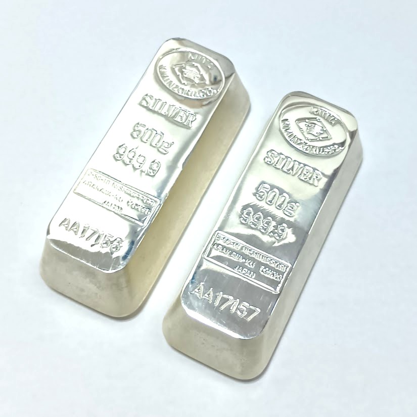 貴金属,シルバー,インゴット