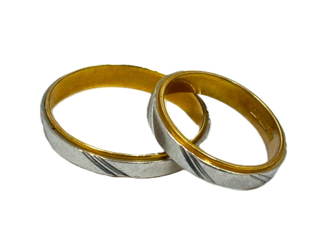 金,プラチナ,リング