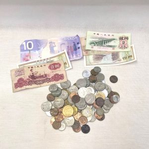 外国銭,遺品整理,コイン