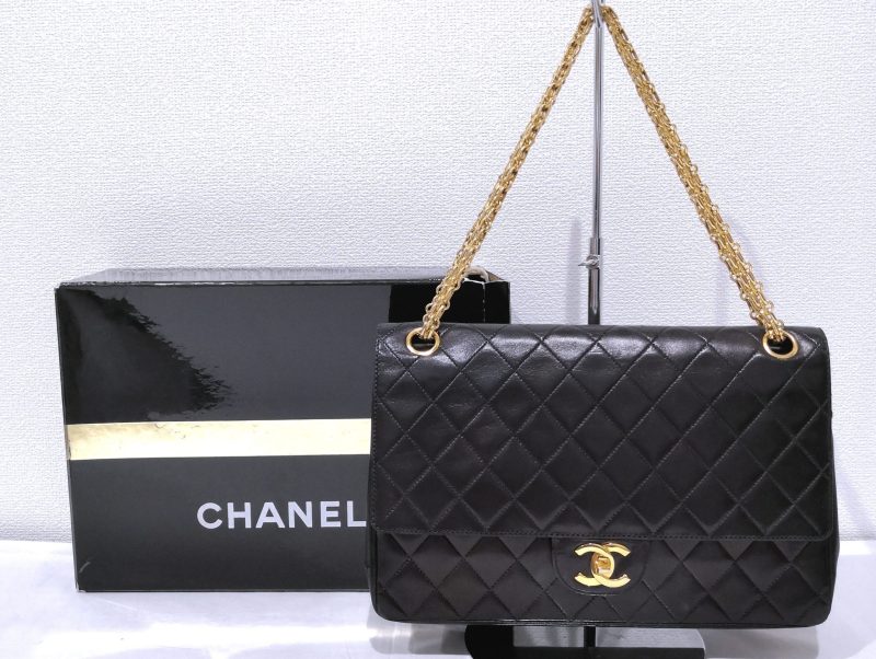 CHANEL,マトラッセ,ダブルフラップ