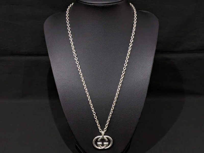 GUCCI,インターロッキングG,Ag925