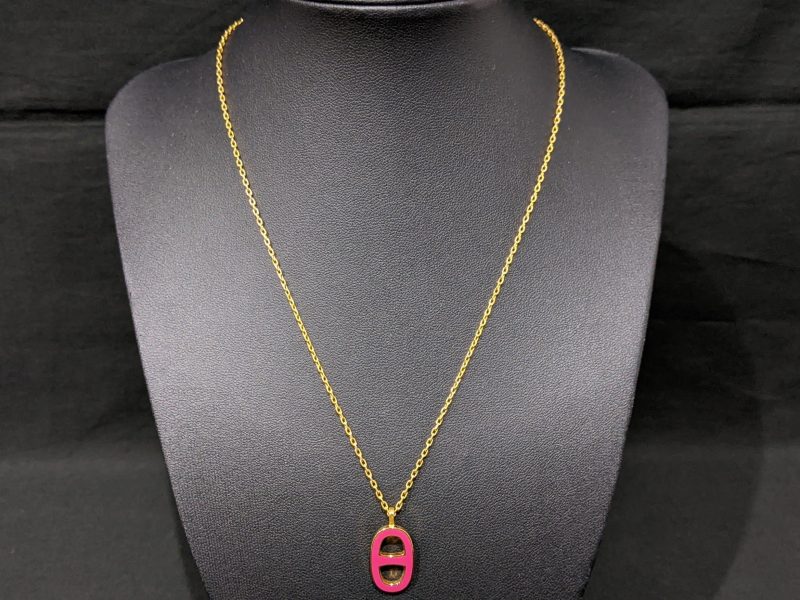 HERMES,シェーヌ・ダンクル,ネックレス