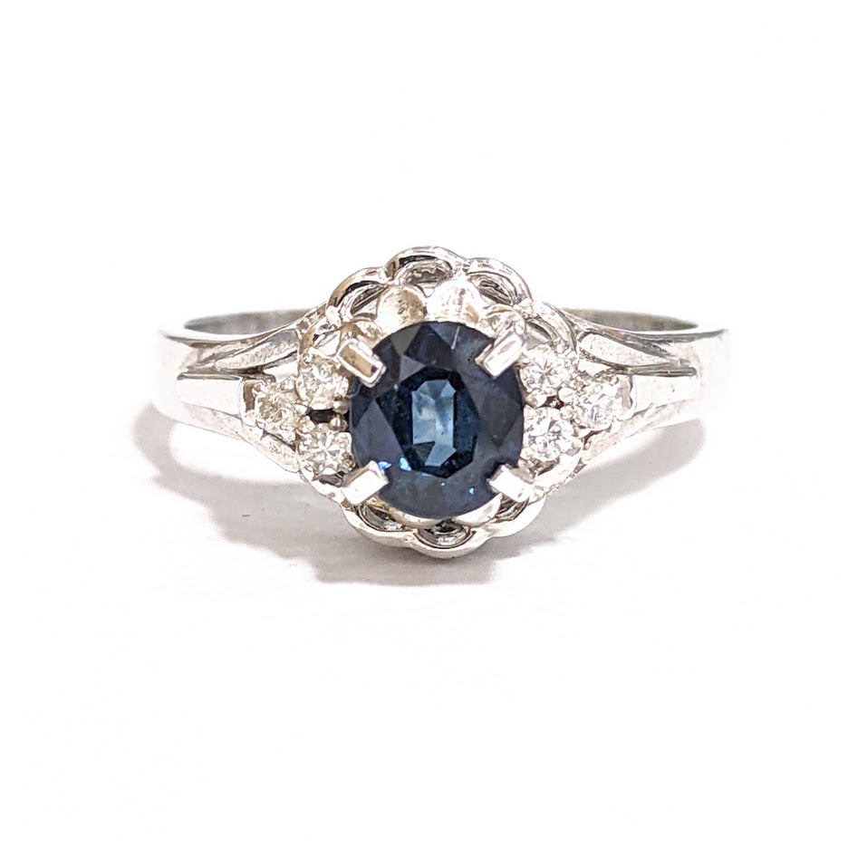 色石,プラチナ,ダイヤモンド