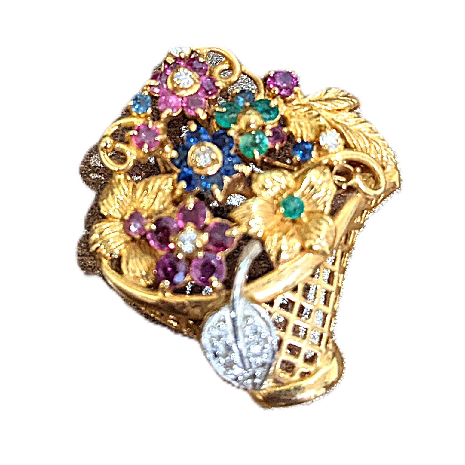 K18,ブローチ,ジュエリー