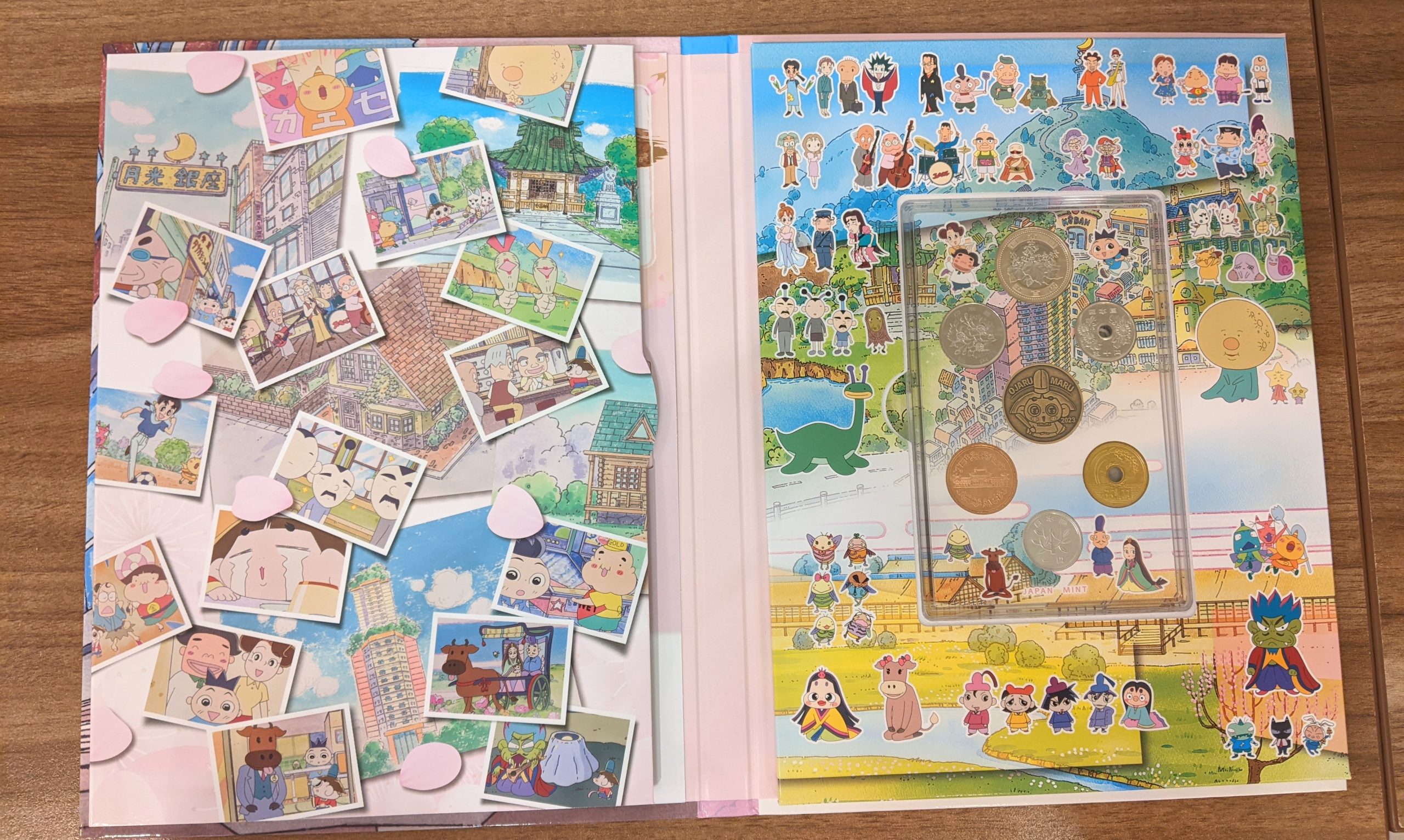 木更津,君津,袖ヶ浦,市原,富津,買取,源,おじゃる丸,放送25周年,貨幣,セット,2023年,硬貨,日本,造幣局,アニメ,通貨
