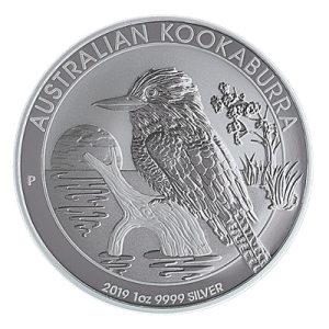 カワセミ,銀貨,1oz