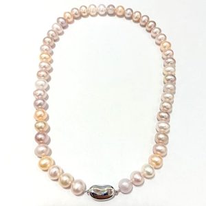 パール,ネックレス,シルバー