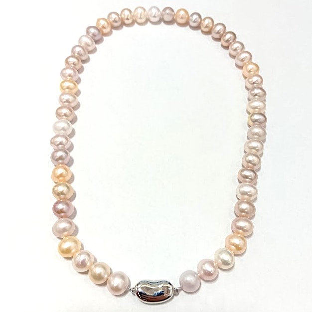 パール,ネックレス,シルバー