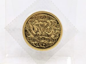 天皇陛下御在位60年記念金貨