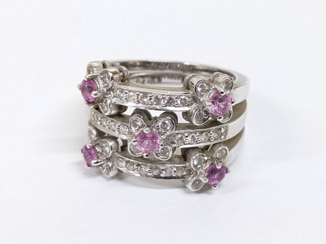 リング,ホワイトゴールド,貴金属