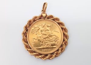 貴金属,金貨,ペンダント