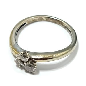 K14WG,ダイヤ,リング